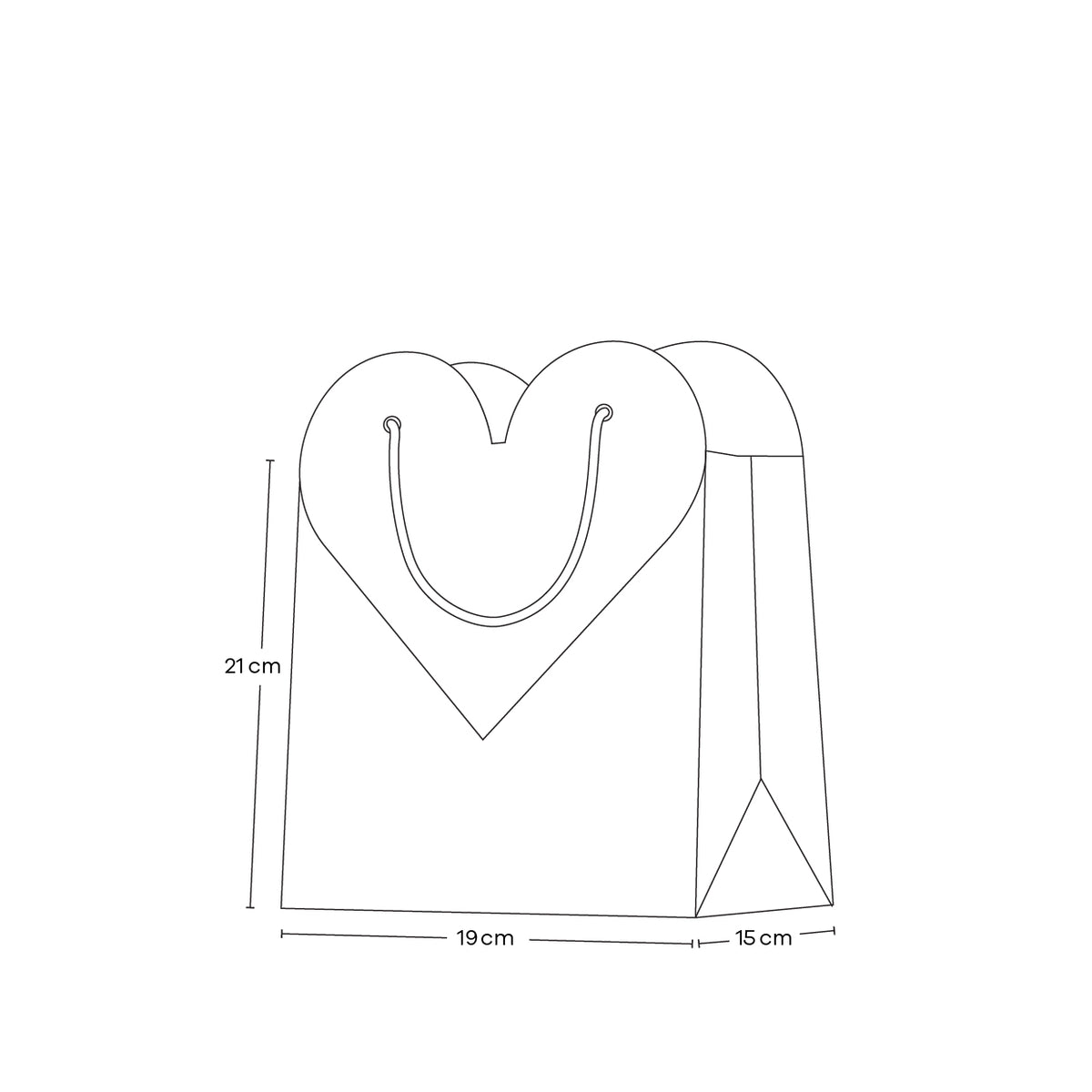 Sacola para Presente Love CollMe