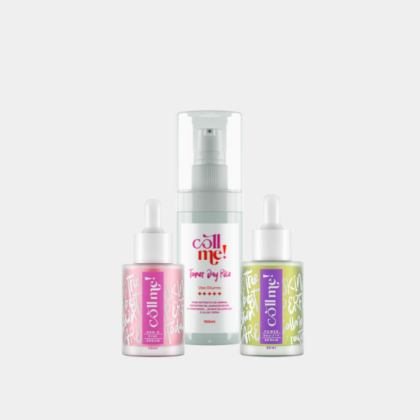 Combo Toner Day, Exo-C Pink Serum e Power Beauty Serum