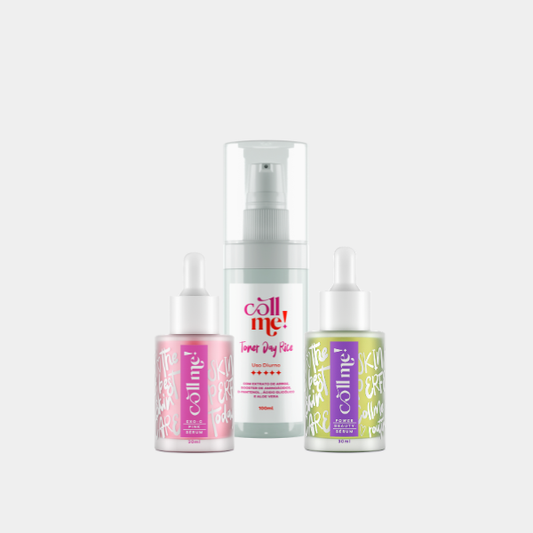 Combo Toner Day, Exo-C Pink Serum e Power Beauty Serum