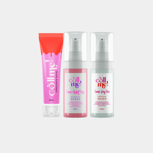 Combo Toner Day, Toner Night e Hidratante Facial de Barreira