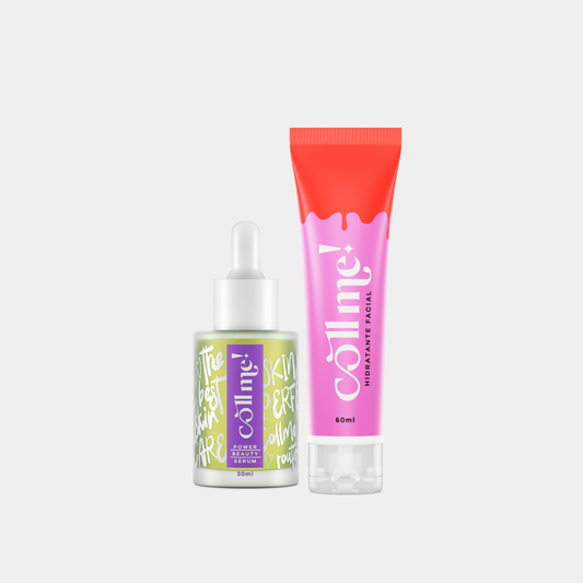 Power Beauty  Serum e Hidratante Facial Barreira