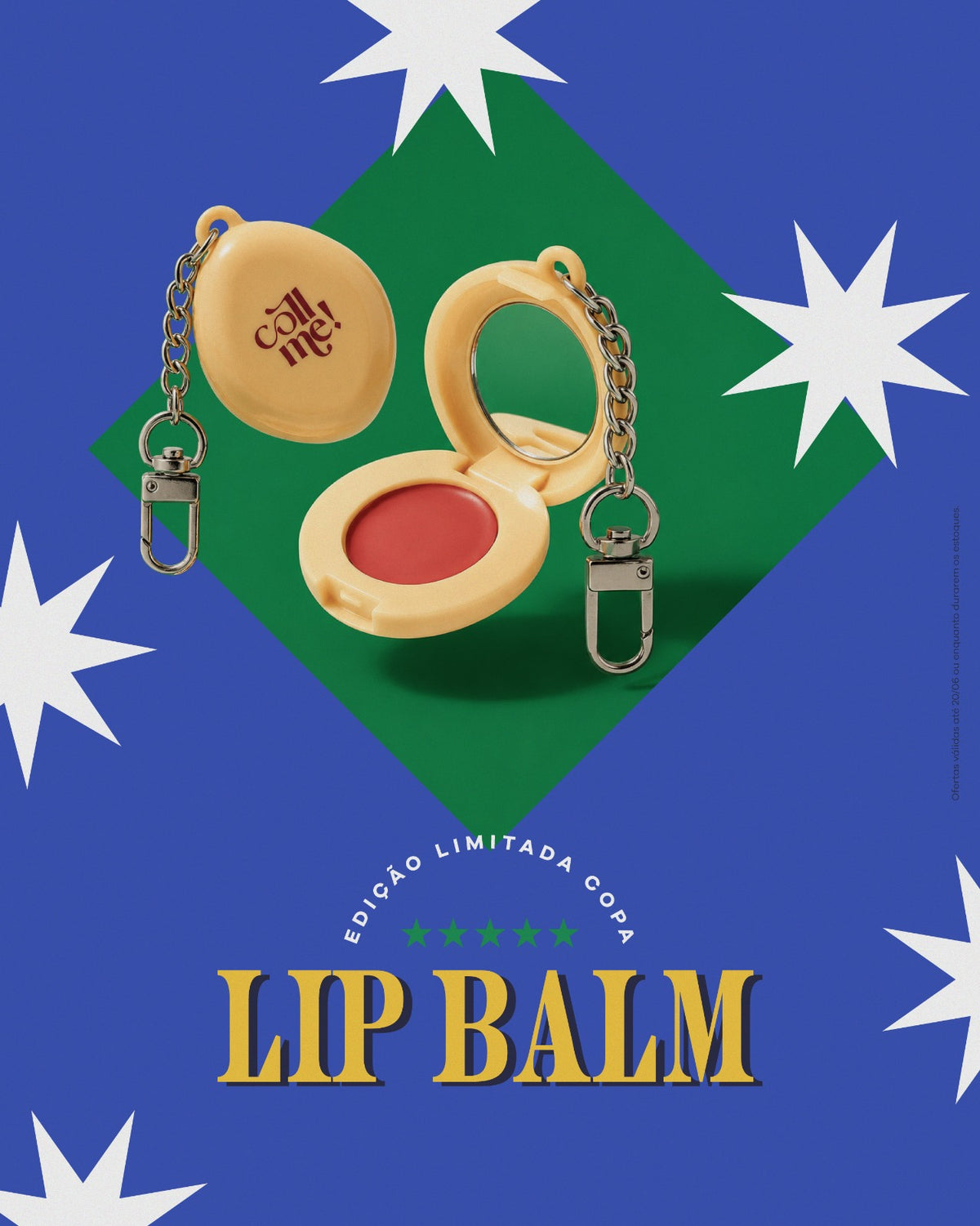 Peptide Lip Balm Amarelo