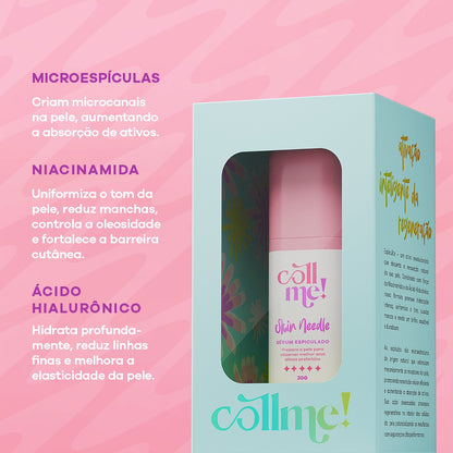 Kit Skin Needle e Exo-C Pink Sérum